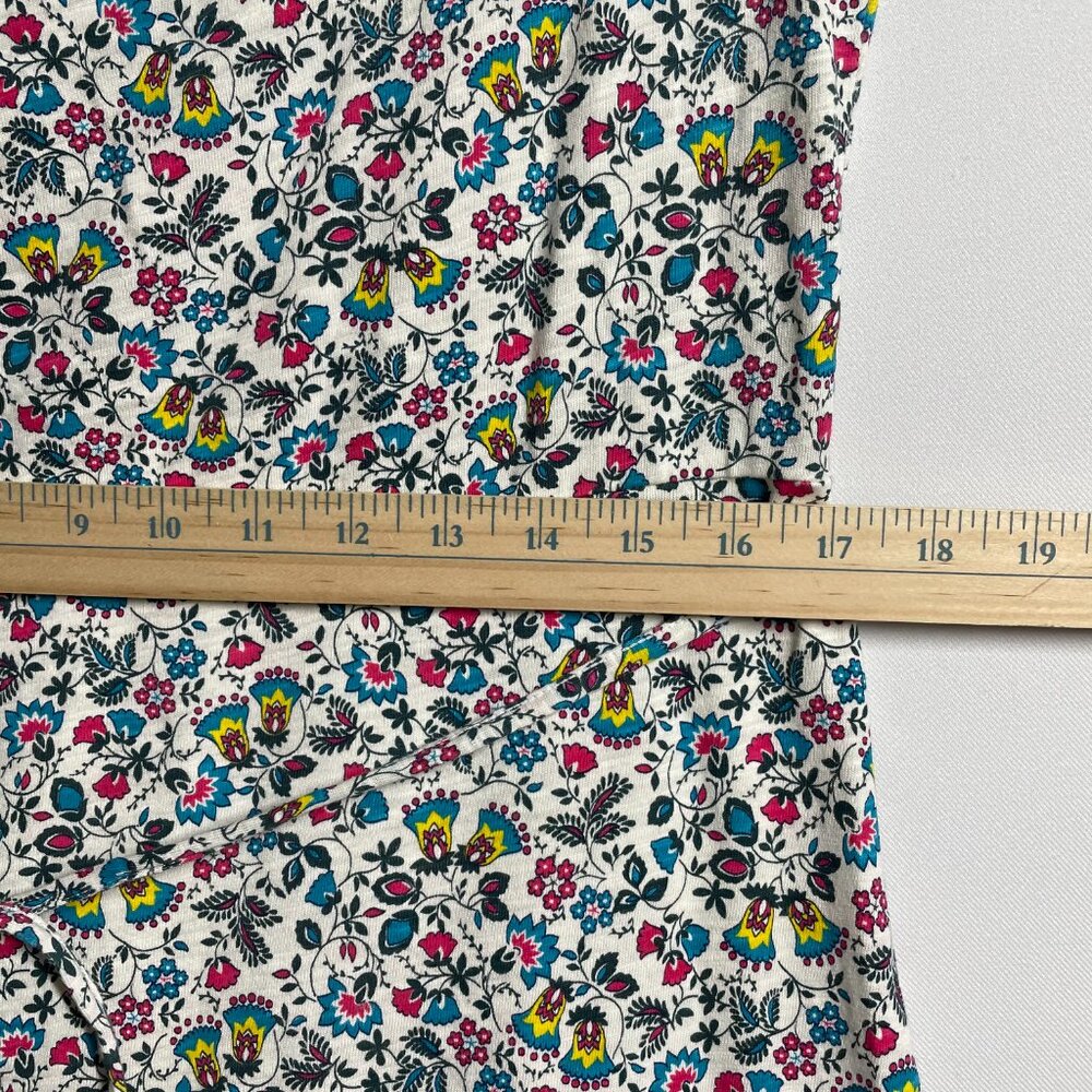 Boden Womens Multicolor Bethany Floral Print Ruffle Trim Sleeveless Sundress 14 - Picture 9 of 12